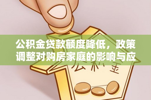 乐清公积金贷款额度降低，政策调整对购房家庭的影响与应对策略