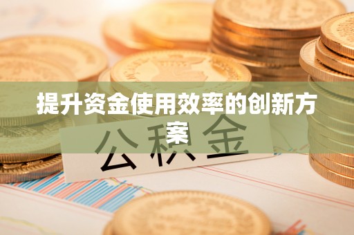 乐清提升资金使用效率的创新方案