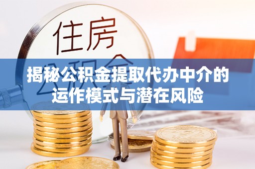 乐清揭秘公积金提取代办中介的运作模式与潜在风险