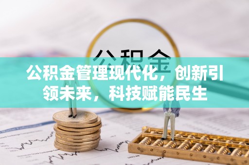 乐清公积金管理现代化，创新引领未来，科技赋能民生